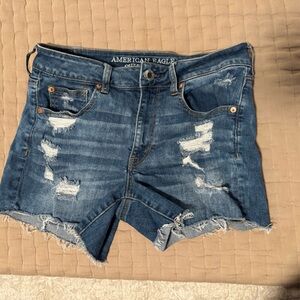 American eagle stretch shorts size 8